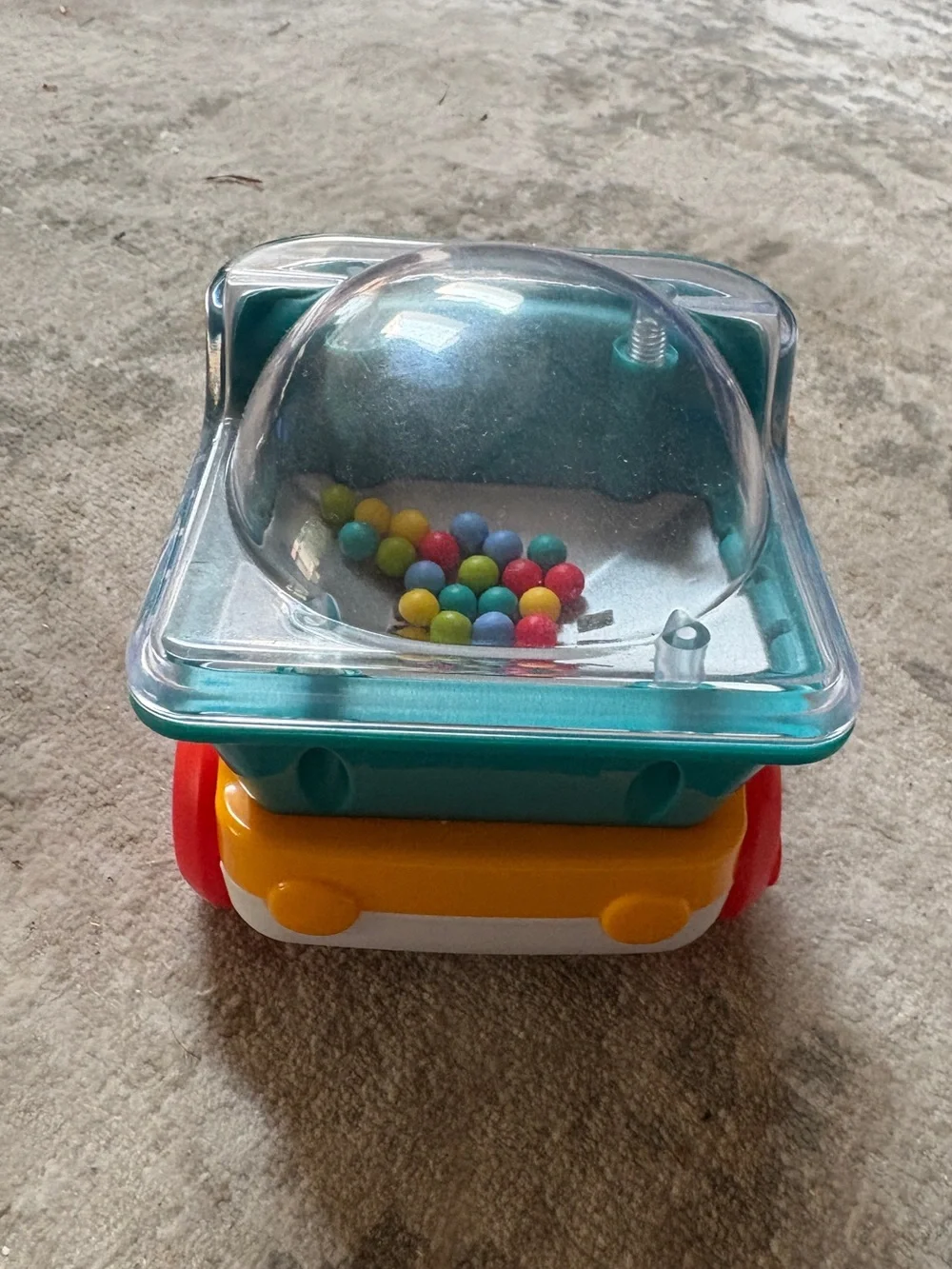 Fisher-Price Poppity Pop Dump Truck Push-Along Toy Ball Popper Vehicle